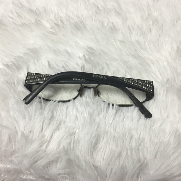 Prada Rhinestone Glasses - Picture 5 of 9
